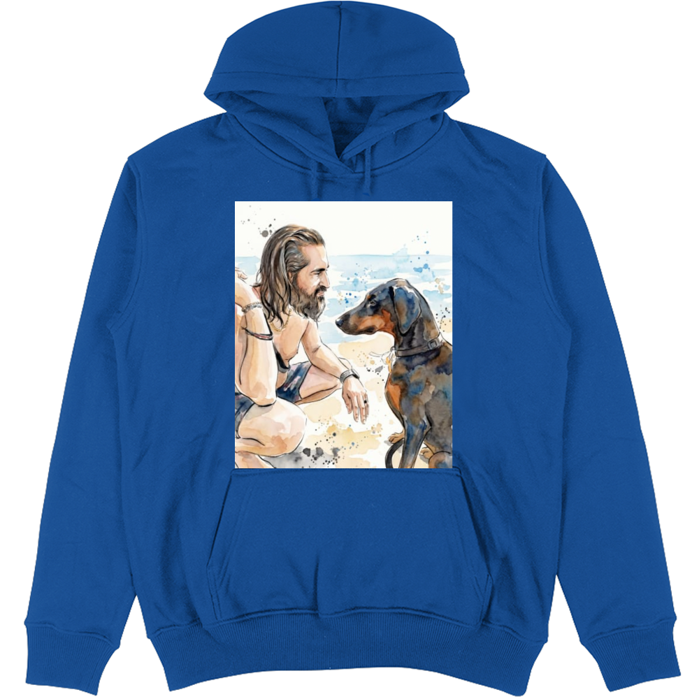 Felpa Unisex con Cappuccio