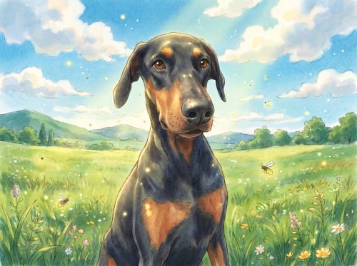 Ritratto del pet in stile Anime
