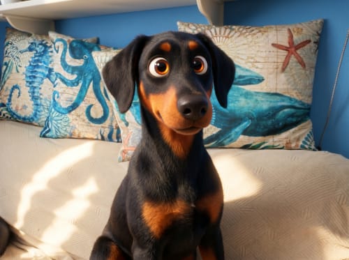 Ritratto del pet in stile Cartoon 3D