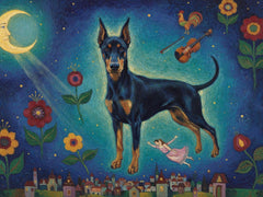 Ritratto del pet in stile Sogno Blu