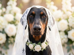 Ritratto del pet in stile Sposa